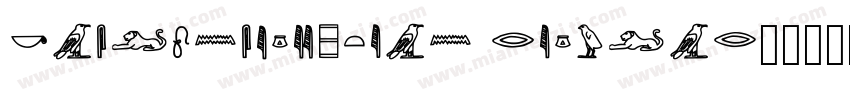CaslonsEgyptian Regular字体转换